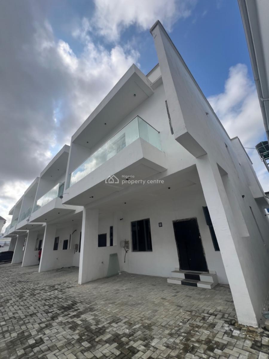 Brand New 4 Bedroom Terrace Duplex with Bq in a Secure Estate, Vgc, Harris Drive, Lekki, Lagos, Terraced Duplex for Rent