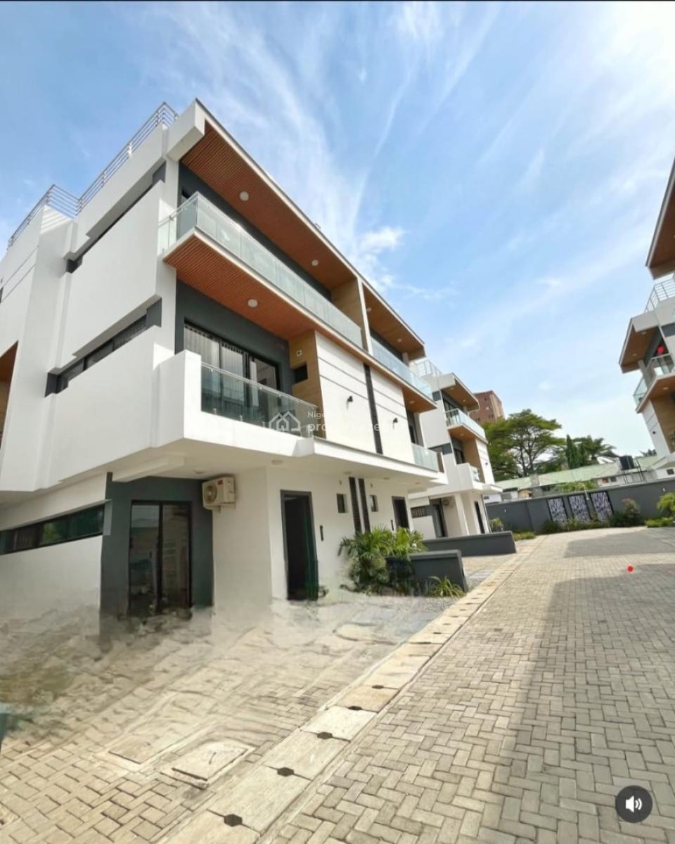 Newly Built 4 Bedroom Semi-detached Duplex with Bq,open Fi, Old Ikoyi, Old Ikoyi, Ikoyi, Lagos, Semi-detached Duplex for Rent