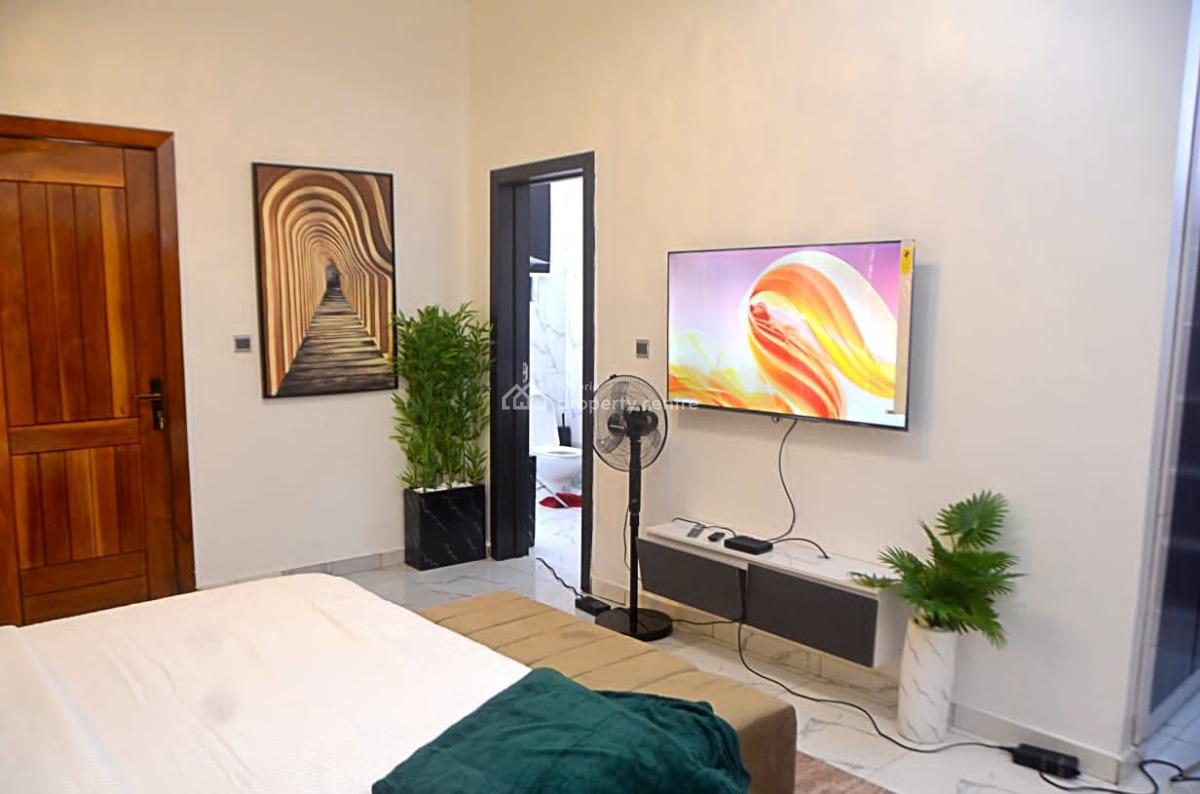 Fully Furnished 4 Bed Cozy Bedroom Duplex with Bq in a Private Compoun, Ikota, Lekki, Lagos, Flat / Apartment for Rent