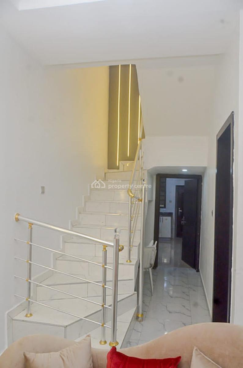 Fully Furnished 4 Bed Cozy Bedroom Duplex with Bq in a Private Compoun, Ikota, Lekki, Lagos, Flat / Apartment for Rent