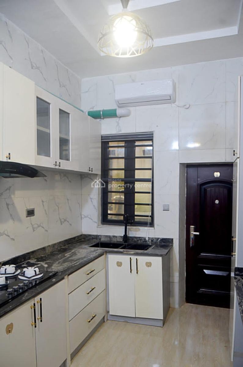 Fully Furnished 4 Bed Cozy Bedroom Duplex with Bq in a Private Compoun, Ikota, Lekki, Lagos, Flat / Apartment for Rent