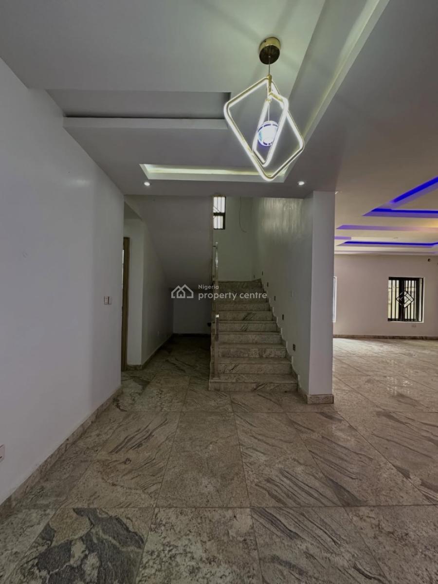 New 5 Bedroom Terrace Duplex + 2 Living Room + Boys Quarters, Wuye, Abuja, Terraced Duplex for Sale