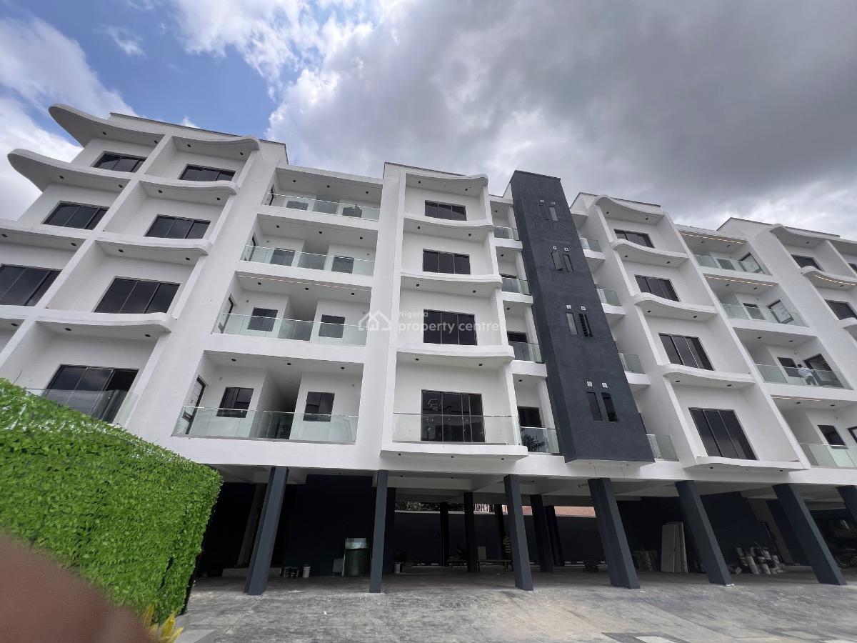 Luxury 3 Bedroom Flat with Bq, Ikeja Gra, Ikeja, Lagos, Block of Flats for Sale