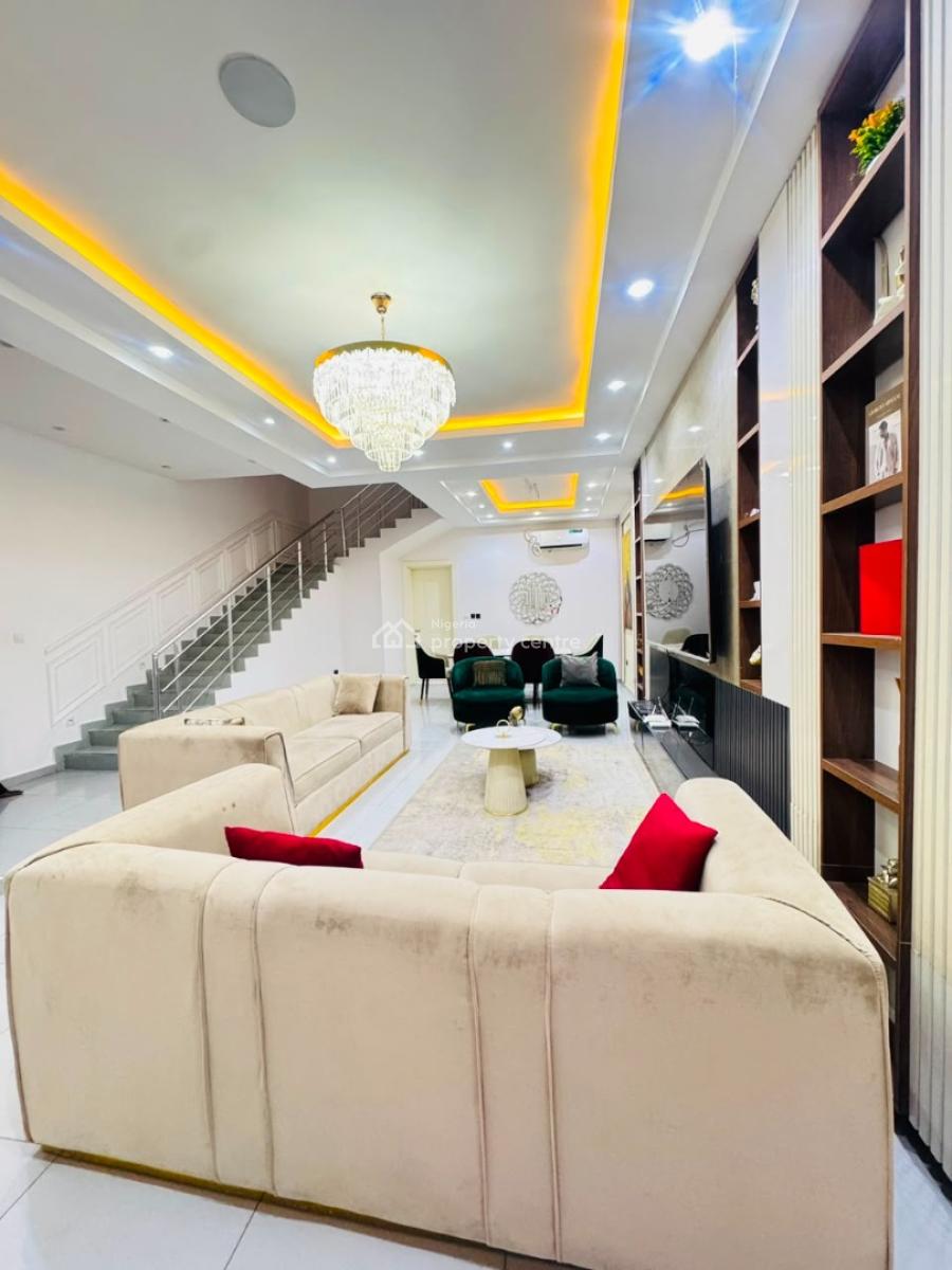 Exquisitely Built 4 Bedroom Terrace Duplex, Lekki Phase 1, Lekki, Lagos, Terraced Duplex for Rent