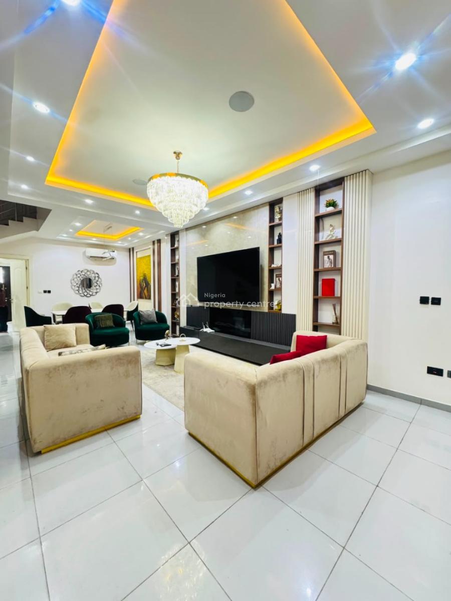 Exquisitely Built 4 Bedroom Terrace Duplex, Lekki Phase 1, Lekki, Lagos, Terraced Duplex for Rent
