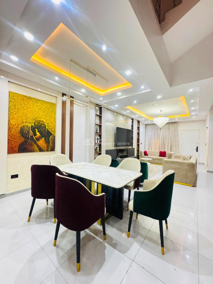 Exquisitely Built 4 Bedroom Terrace Duplex, Lekki Phase 1, Lekki, Lagos, Terraced Duplex for Rent