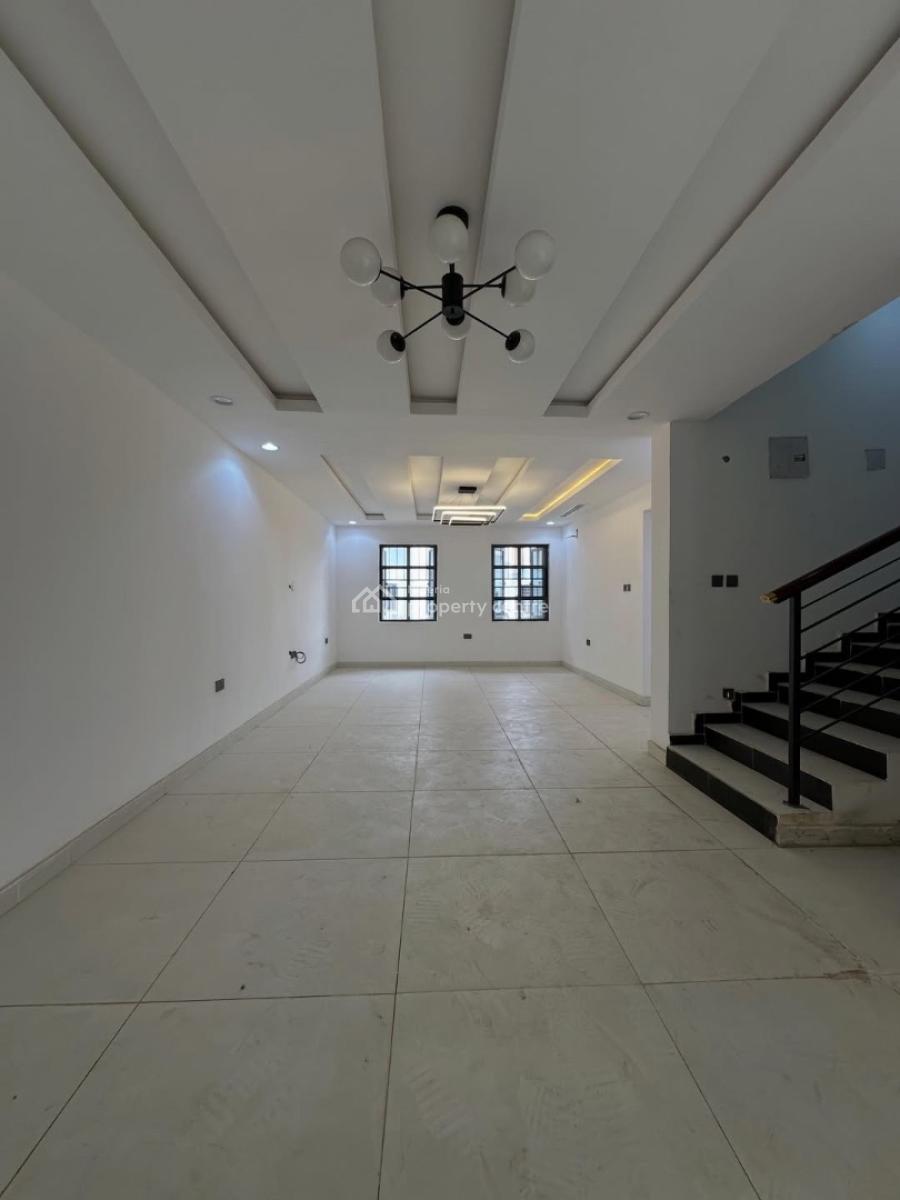 New 4 Bedroom Terrace Duplex + Boys Quarters + 3 Living Rooms, Wuye, Abuja, Terraced Duplex for Sale