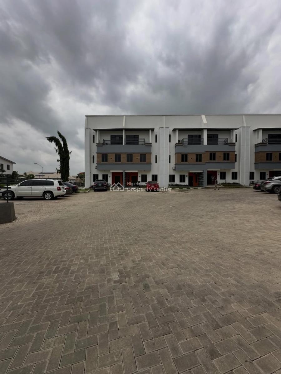 New 4 Bedroom Terrace Duplex + Boys Quarters + 3 Living Rooms, Wuye, Abuja, Terraced Duplex for Sale