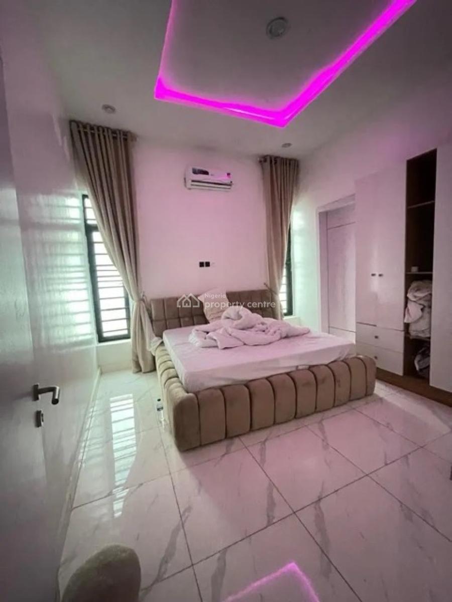 Furnished 4-bedroom Semi-detached Duplex with Bq & Solar System, Ikota, Lekki, Lagos, Semi-detached Duplex for Rent