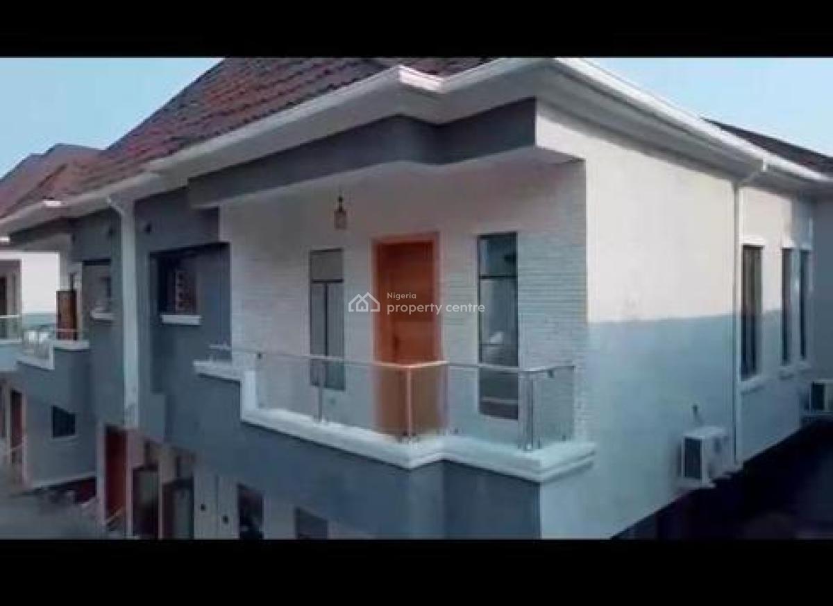 Service 4 Bedroom Semi Detached Duplex with a Pool, Ikota Villa, Lekki, Lagos, Semi-detached Duplex for Rent
