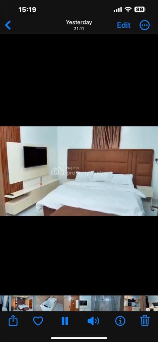 Service 4 Bedroom Semi Detached Duplex with a Pool, Ikota Villa, Lekki, Lagos, Semi-detached Duplex for Rent