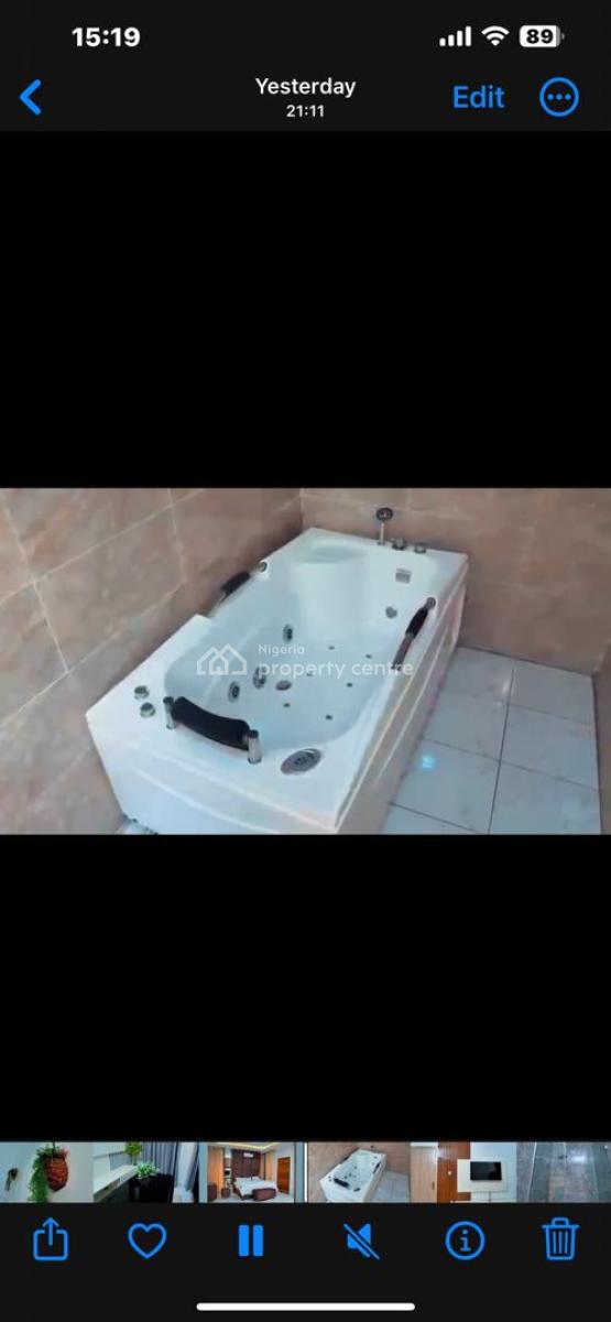 Service 4 Bedroom Semi Detached Duplex with a Pool, Ikota Villa, Lekki, Lagos, Semi-detached Duplex for Rent
