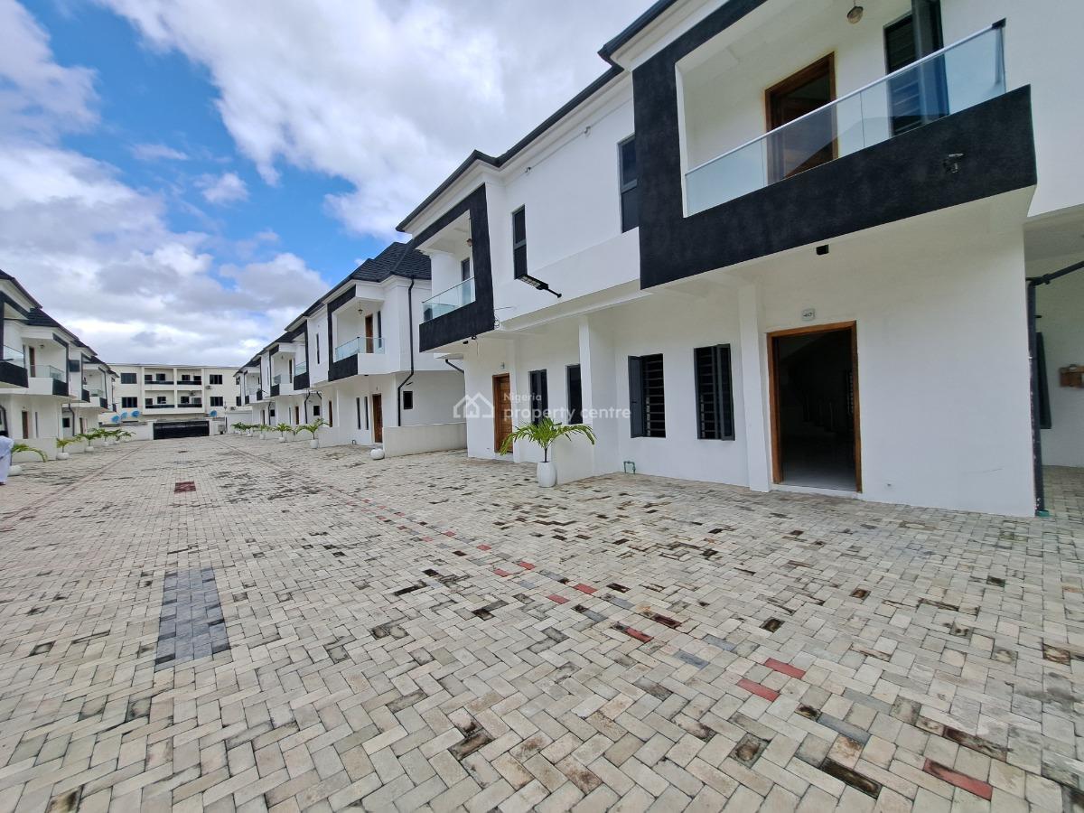 Brand New & Serviced 4 Bedroom Semi Detached Duplex + Bq, Gym & Pool, Harris Drive Beside Vgc, Ikota, Lekki, Lagos, Semi-detached Duplex for Sale