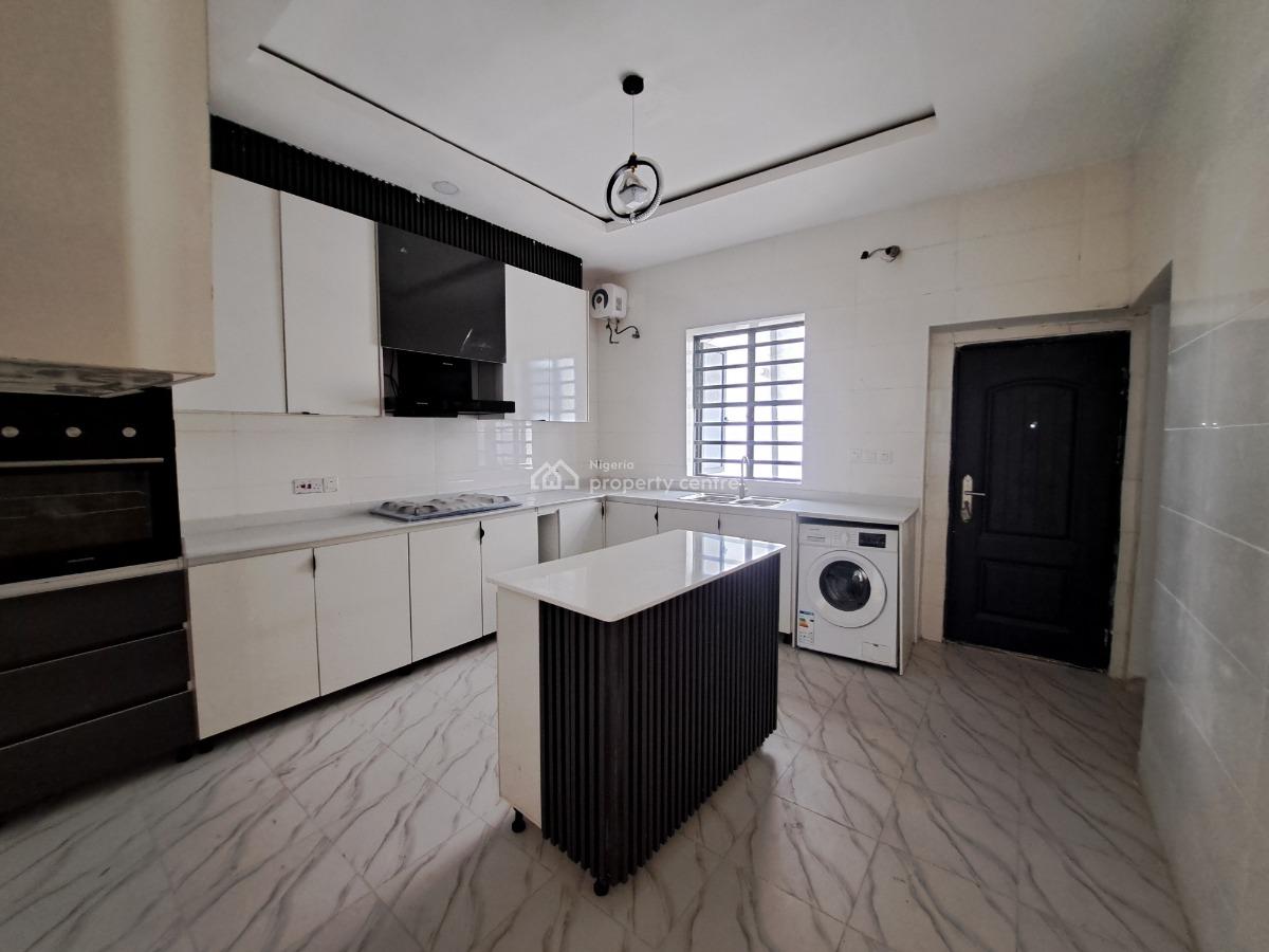 Brand New & Serviced 4 Bedroom Semi Detached Duplex + Bq, Gym & Pool, Harris Drive Beside Vgc, Ikota, Lekki, Lagos, Semi-detached Duplex for Sale