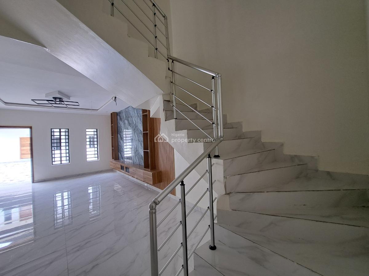 Brand New & Serviced 4 Bedroom Semi Detached Duplex + Bq, Gym & Pool, Harris Drive Beside Vgc, Ikota, Lekki, Lagos, Semi-detached Duplex for Sale