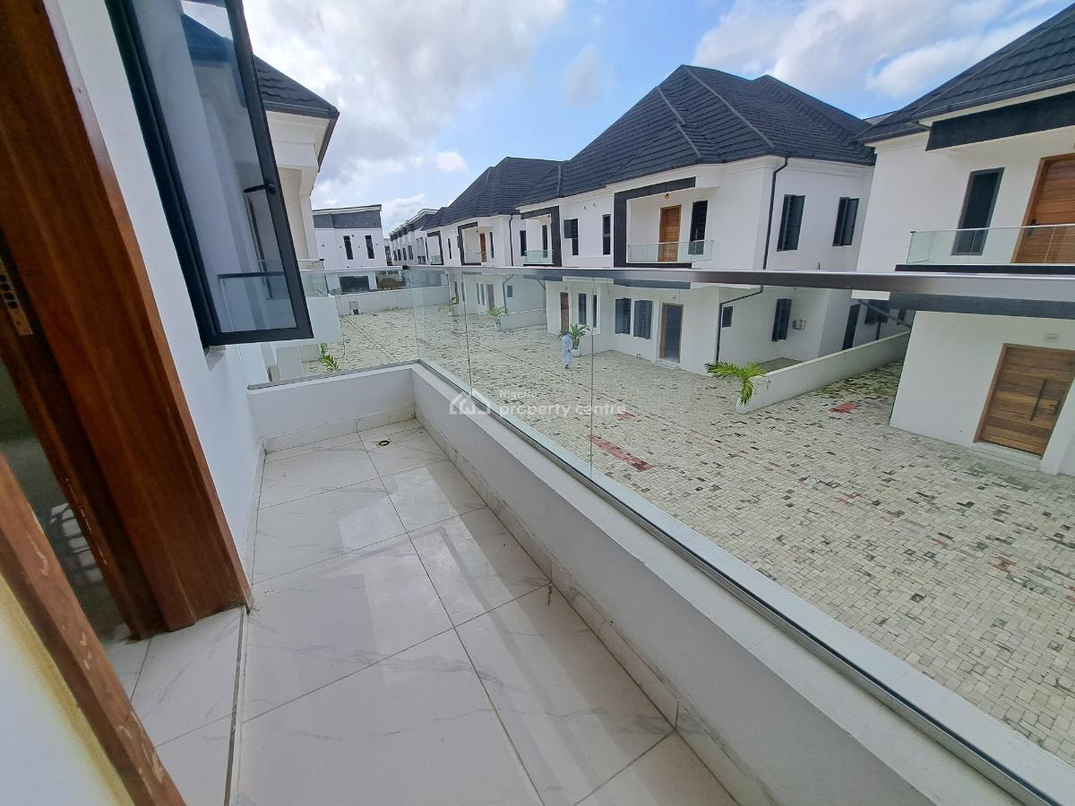 Brand New & Serviced 4 Bedroom Semi Detached Duplex + Bq, Gym & Pool, Harris Drive Beside Vgc, Ikota, Lekki, Lagos, Semi-detached Duplex for Sale