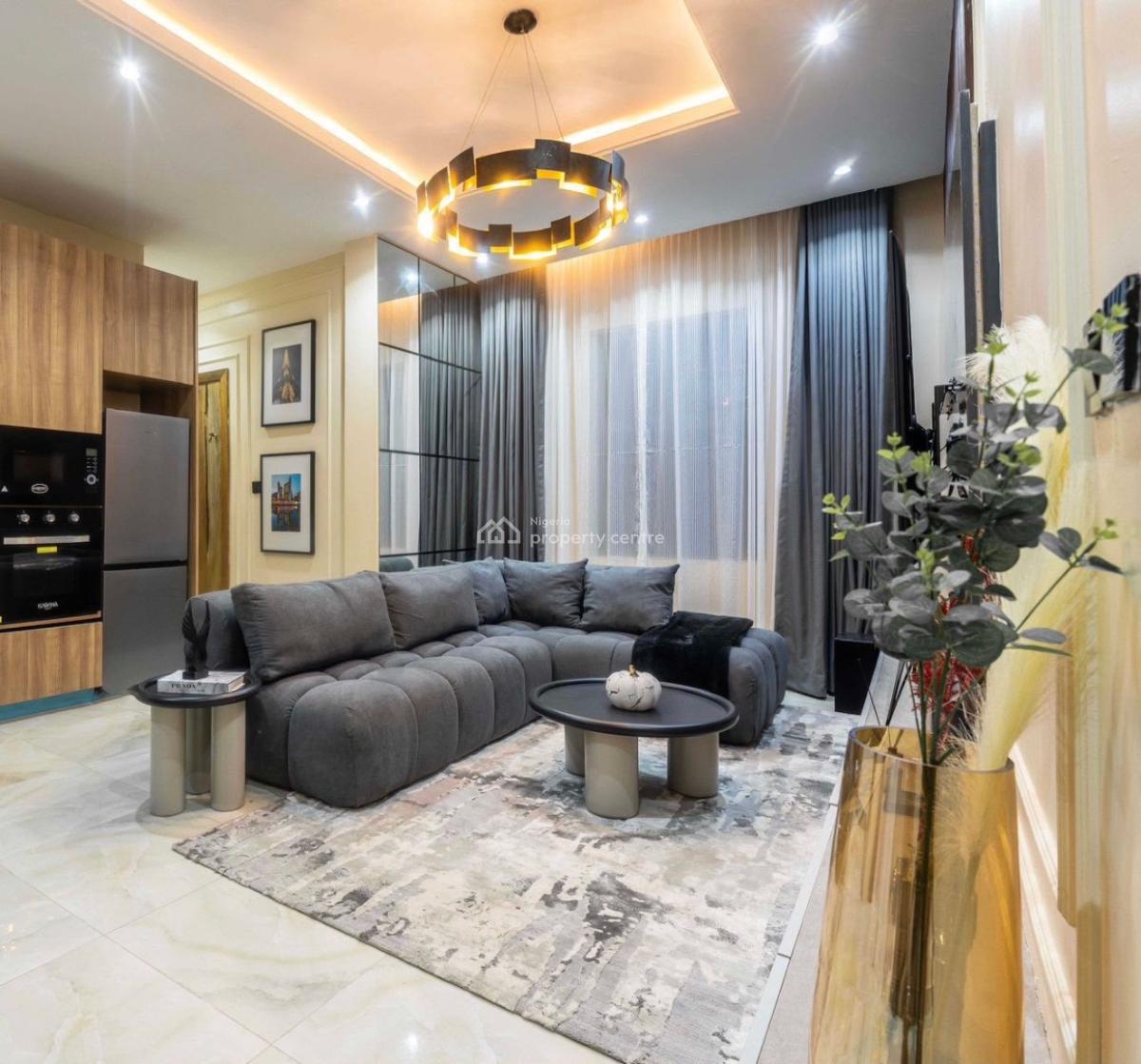 Fully-furnished Luxury Spacious 1 Bedroom Apartment with Swimming Pool, Lekki Phase 1, Lekki, Lagos, Semi-detached Duplex for Sale