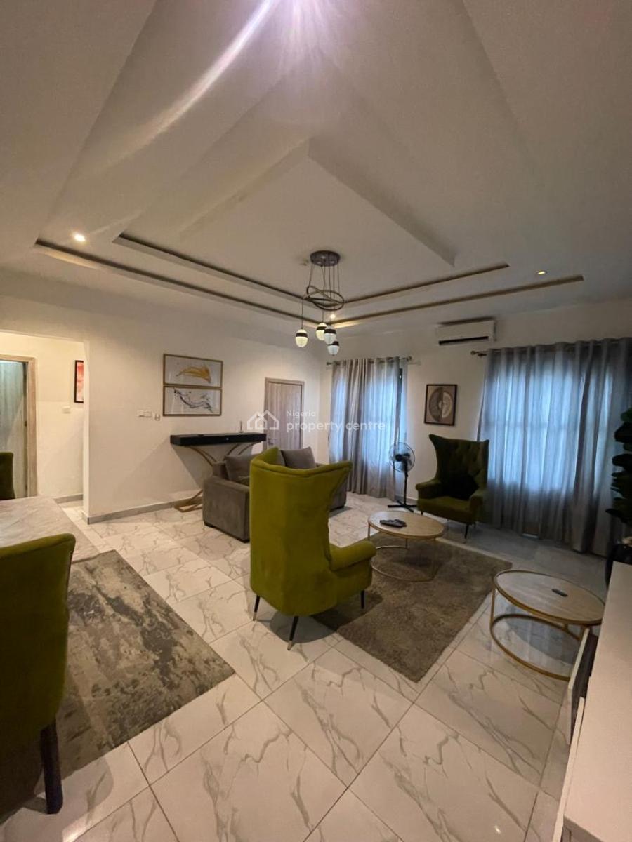 Fully Furnished with Solar  2 Bedroom Flat Apartment, Agungi, Lekki, Lagos, Flat / Apartment for Rent