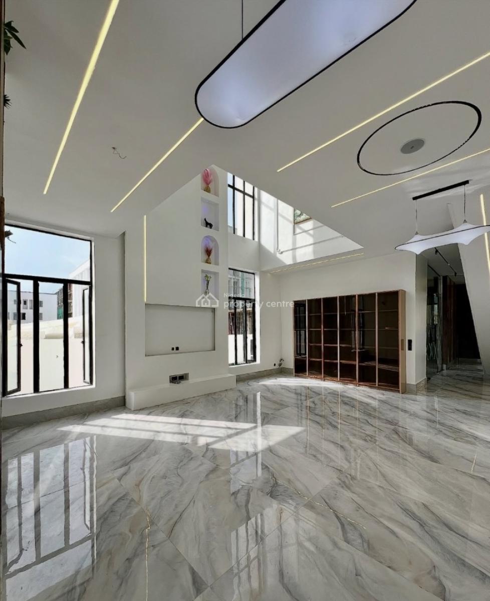Luxury 5 Bedroom Detached with Swimming Pool & Cinema Duplex with Bq, Lekki Phase 1, Lekki, Lagos, Semi-detached Duplex for Sale