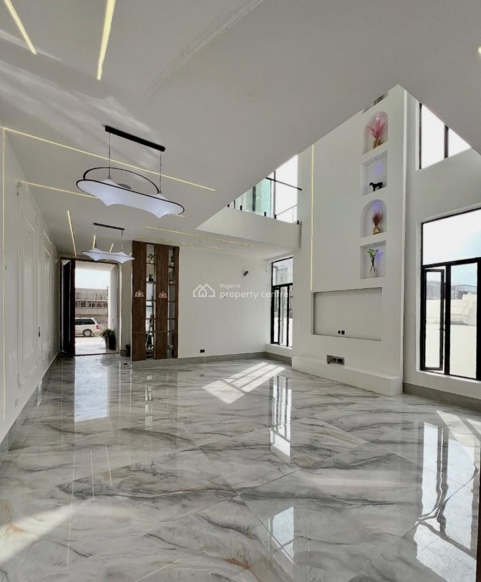 Luxury 5 Bedroom Detached with Swimming Pool & Cinema Duplex with Bq, Lekki Phase 1, Lekki, Lagos, Semi-detached Duplex for Sale