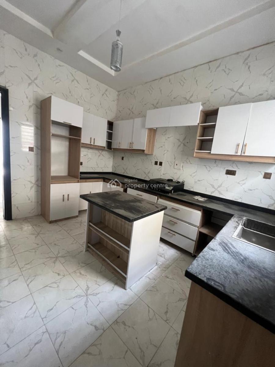 Luxury 4bedroom Self Service Terrace House, New Road Lekki Lagos, Lekki, Lagos, Terraced Duplex for Rent