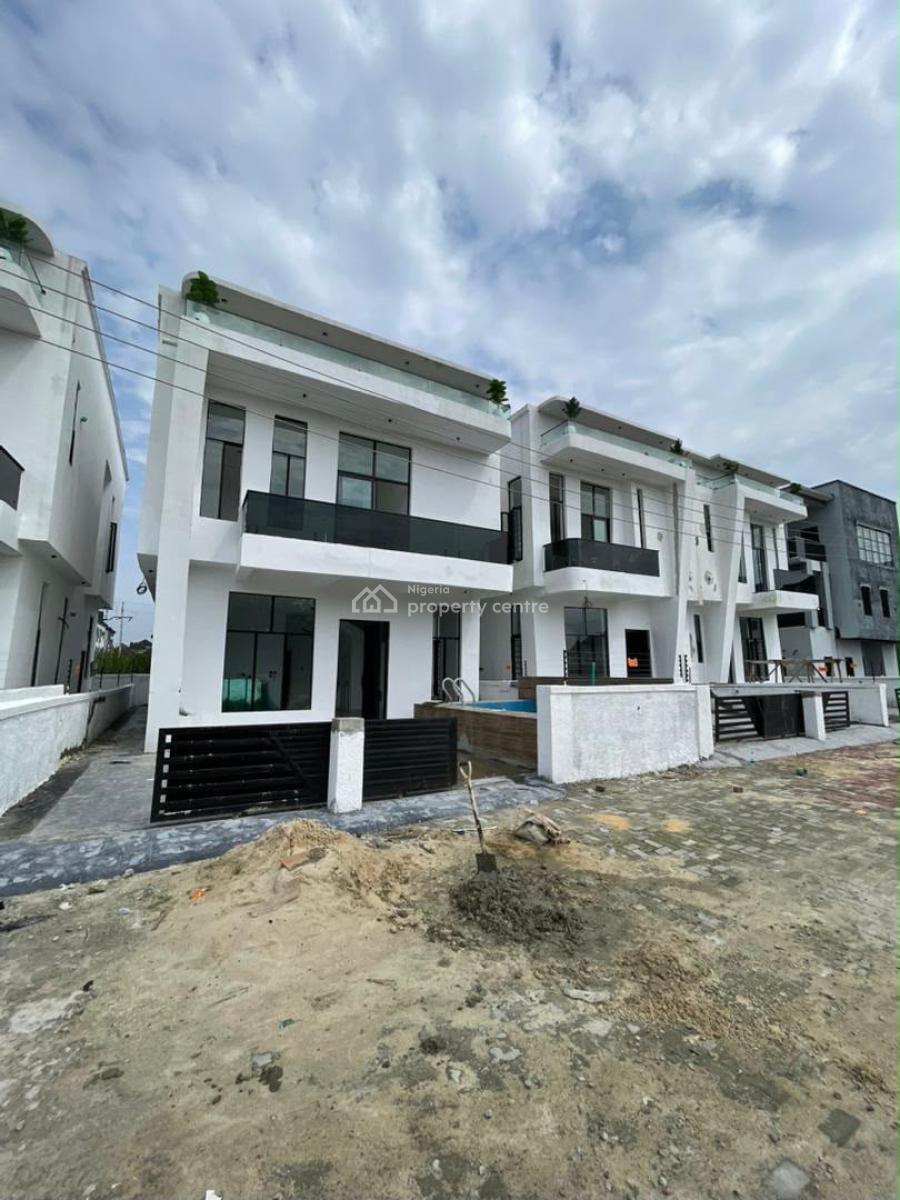 Newly Built 4 Bedroom Fully Detached, Sangotedo, Ajah, Lagos, Detached Duplex for Sale
