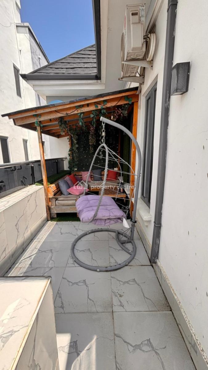 Furnished Or Unfurnished  Luxury 5bedroom Duplex  with Bq, Chevron Lekki, Lekki, Lagos, Semi-detached Duplex for Rent