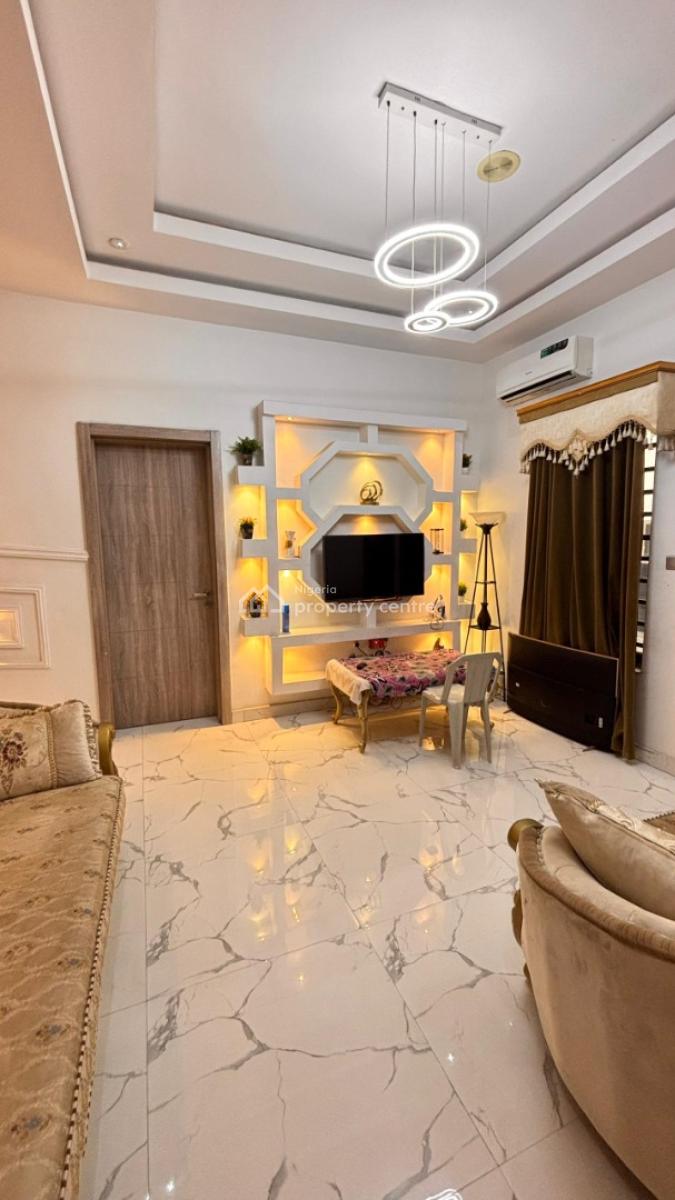 Furnished Or Unfurnished  Luxury 5bedroom Duplex  with Bq, Chevron Lekki, Lekki, Lagos, Semi-detached Duplex for Rent