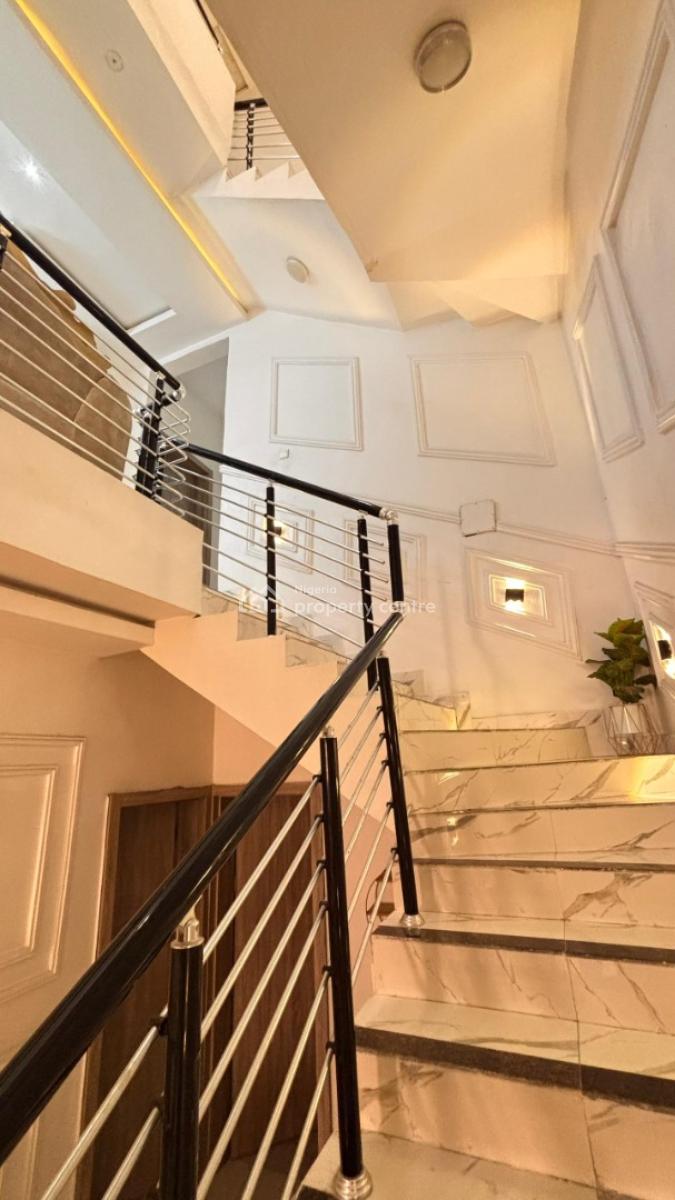 Furnished Or Unfurnished  Luxury 5bedroom Duplex  with Bq, Chevron Lekki, Lekki, Lagos, Semi-detached Duplex for Rent
