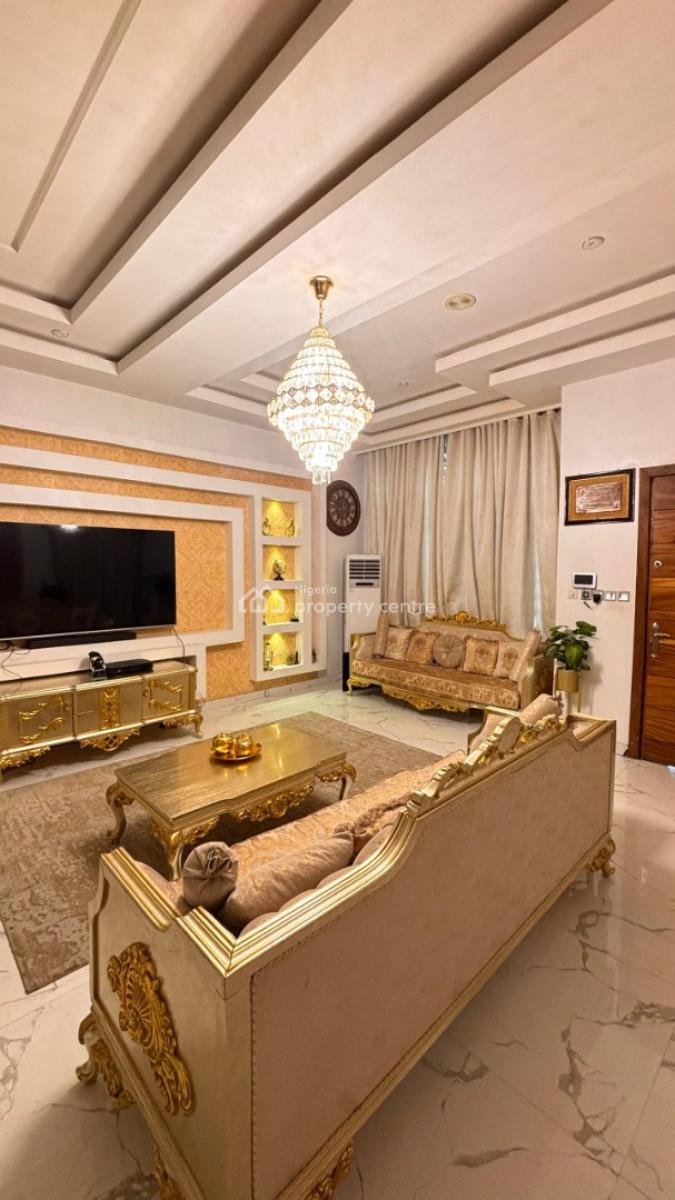 Furnished Or Unfurnished  Luxury 5bedroom Duplex  with Bq, Chevron Lekki, Lekki, Lagos, Semi-detached Duplex for Rent