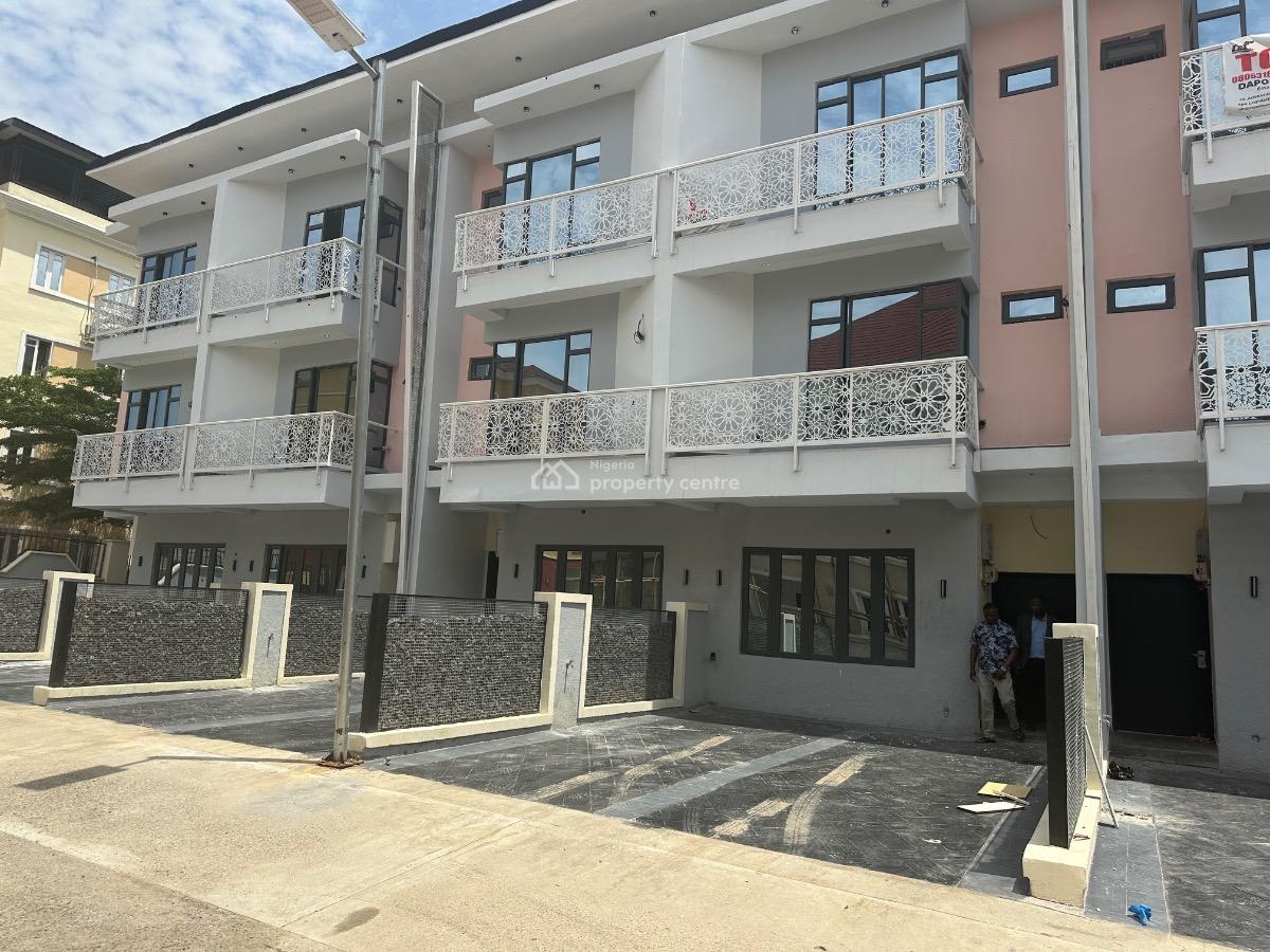 Well Finished Luxury 4 Bedroom Terrace Duplex, Guzape District, Abuja, Terraced Duplex for Rent
