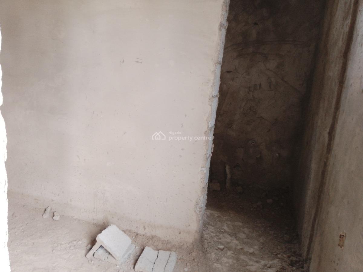 Three Bedroom Duplex with Bq(carcasse), Behind Living Faith Church, Life Camp, Abuja, Semi-detached Duplex for Sale