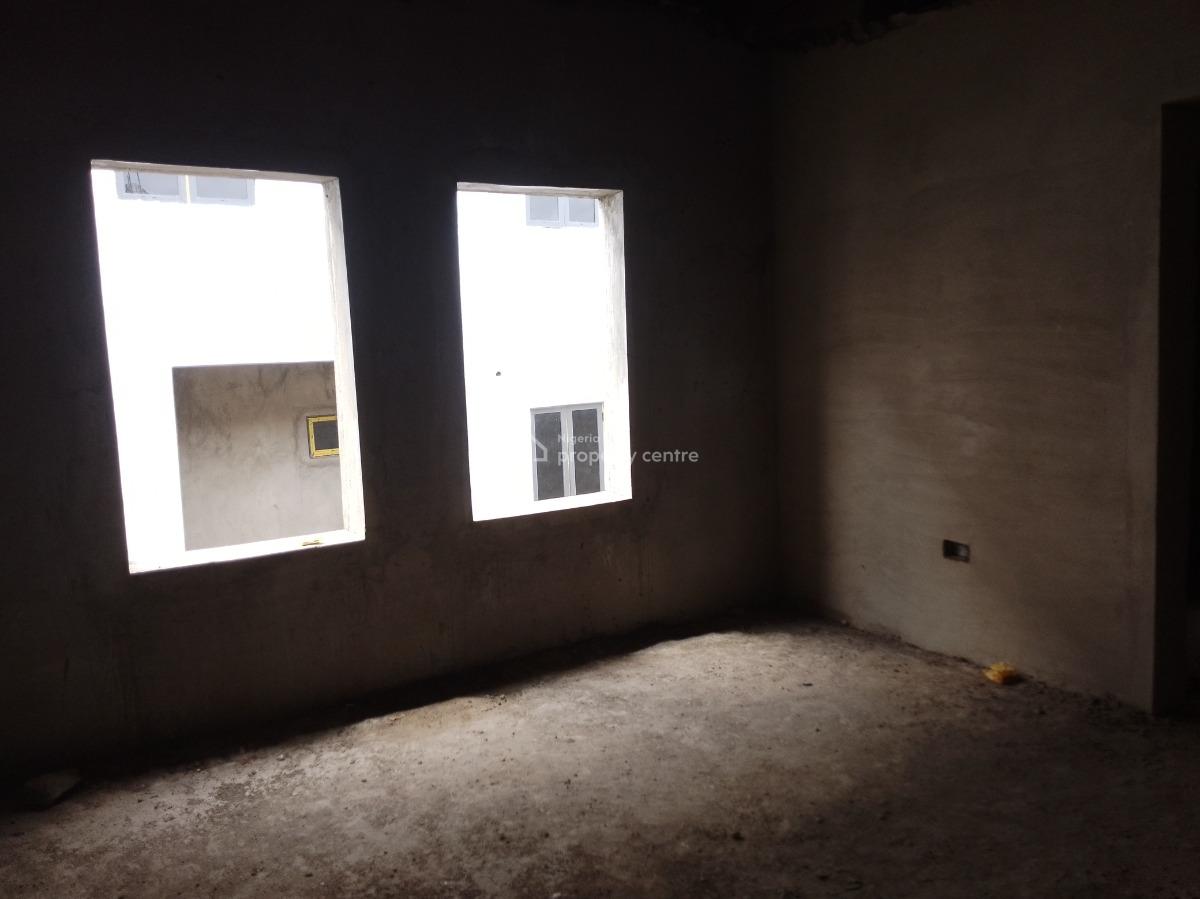 Three Bedroom Duplex with Bq(carcasse), Behind Living Faith Church, Life Camp, Abuja, Semi-detached Duplex for Sale