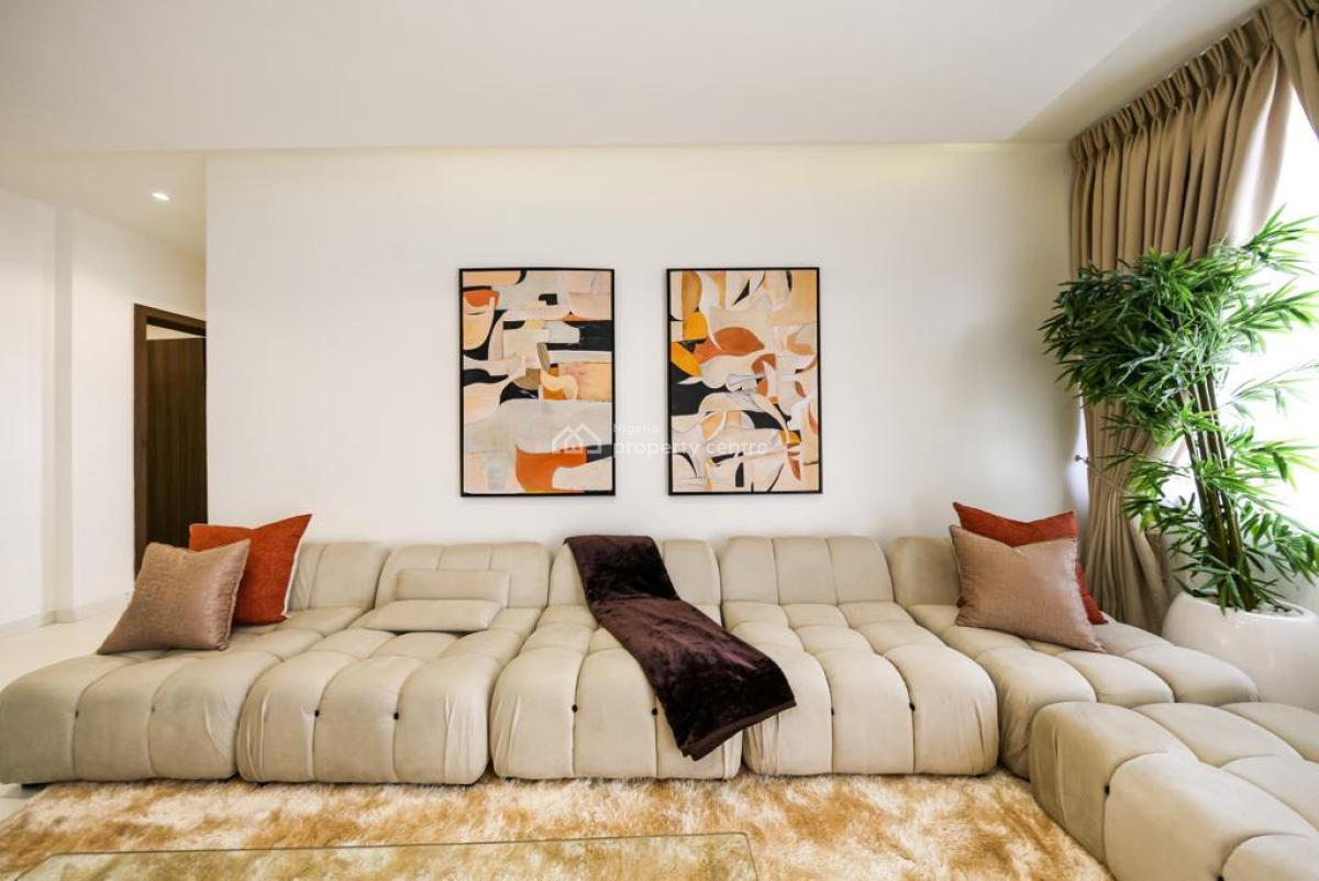 Fully Furnished 3 Bedroom Apartment with No Bq ., Banana Island Ikoyi Lagos, Banana Island, Ikoyi, Lagos, Flat / Apartment for Rent
