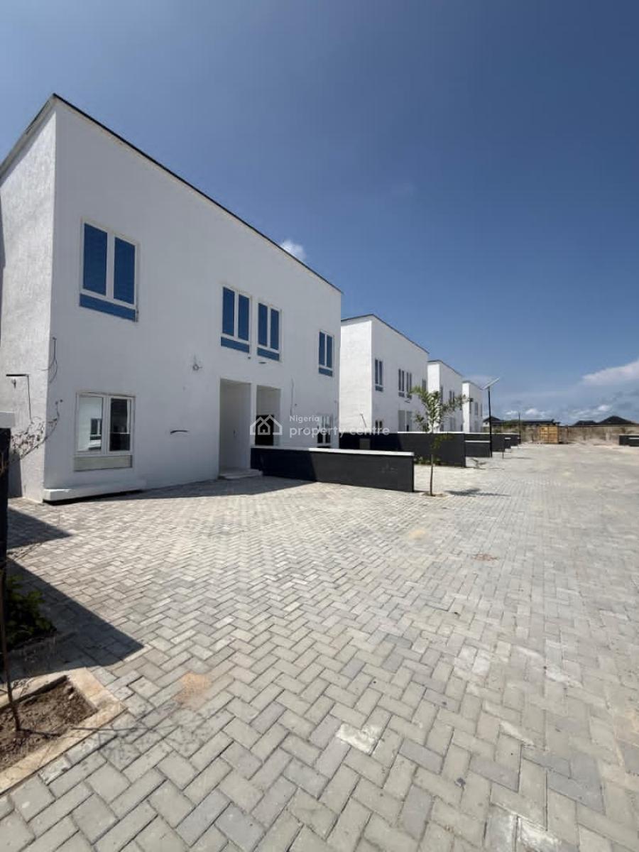 Beautiful 3 Bedroom Terrace Duplex with Golf Course, Capital Loft Idera Before Eleko Junction, Ibeju Lekki, Lagos, Terraced Duplex for Sale