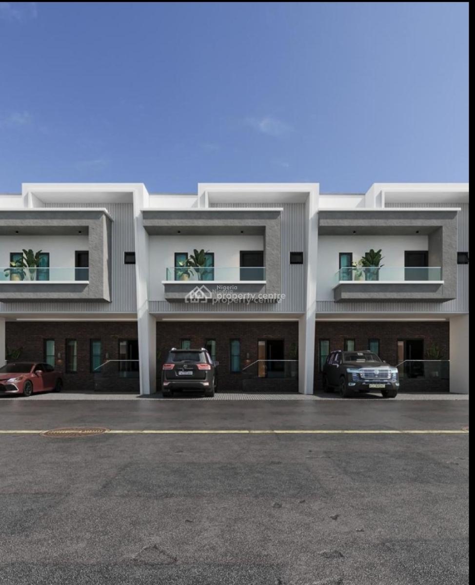 Beautiful 3 Bedroom Terrace Duplex with Golf Course, Capital Loft Idera Before Eleko Junction, Ibeju Lekki, Lagos, Terraced Duplex for Sale
