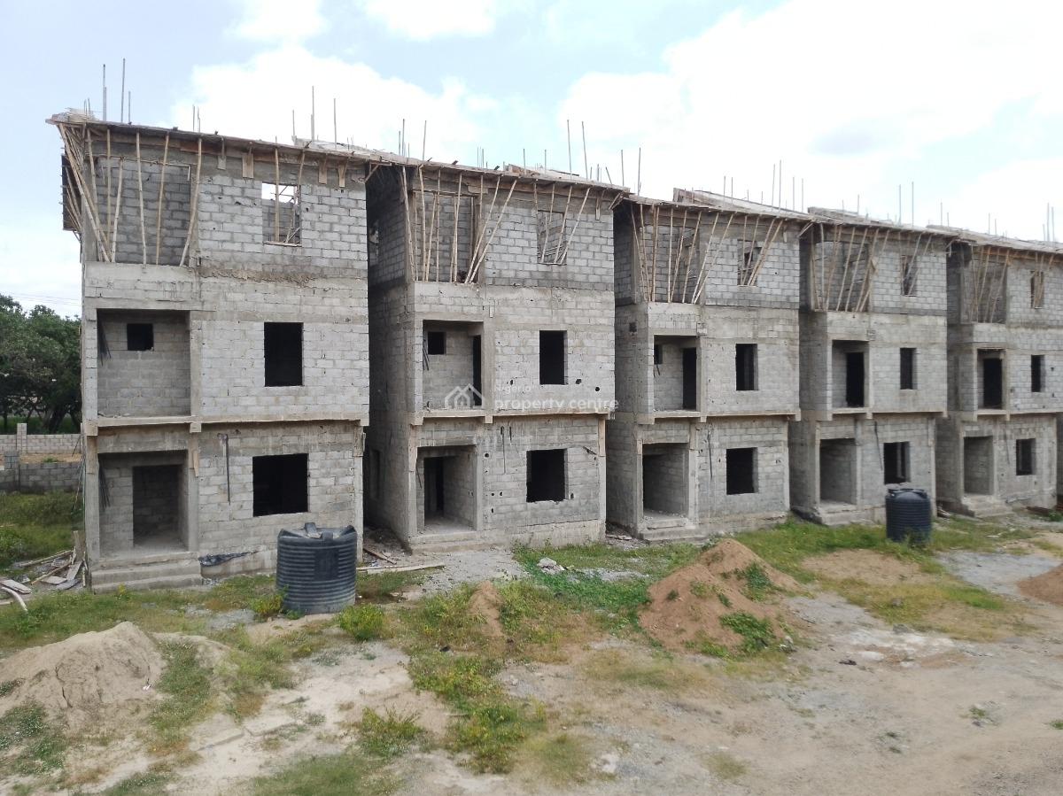 Eight Units of Four Bedroom Terrace with Bq, Behind Living Faith Church, Life Camp, Abuja, Terraced Duplex for Sale