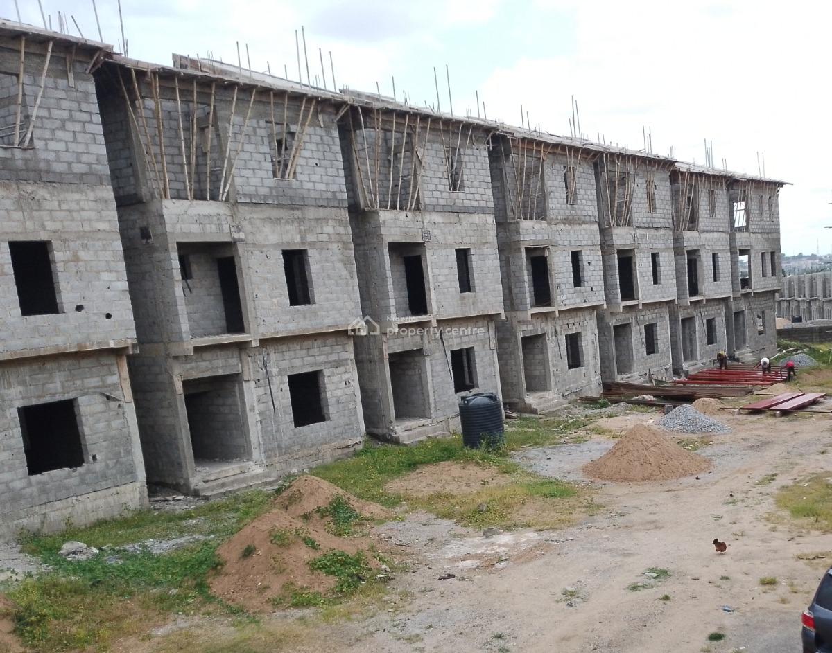Eight Units of Four Bedroom Terrace with Bq, Behind Living Faith Church, Life Camp, Abuja, Terraced Duplex for Sale