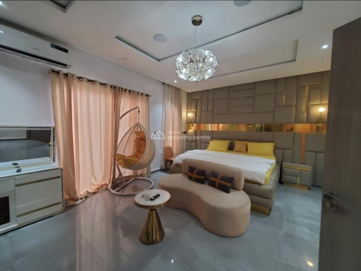 Luxury Fully Furnished & Service 5bedroom Duplex with Bq & Pool, Ikate By Bar, Ikate Elegushi, Lekki, Lagos, Semi-detached Duplex for Rent