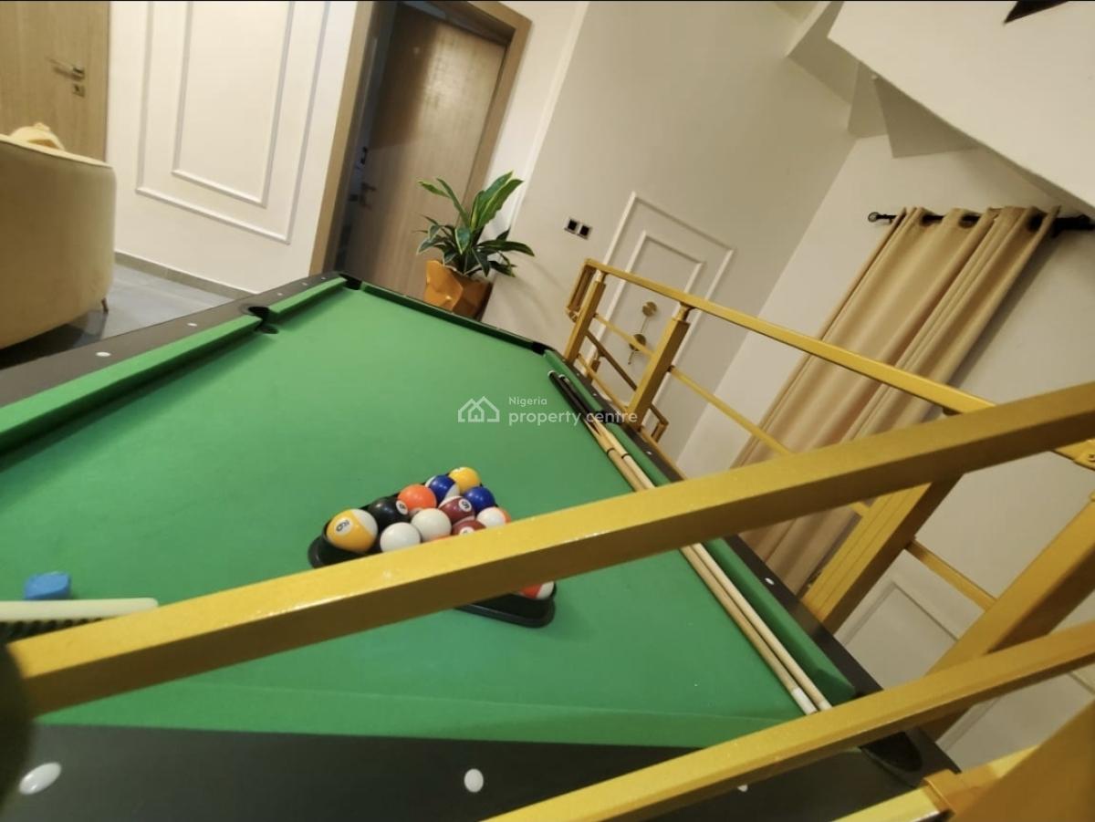 Luxury Fully Furnished & Service 5bedroom Duplex with Bq & Pool, Ikate By Bar, Ikate Elegushi, Lekki, Lagos, Semi-detached Duplex for Rent