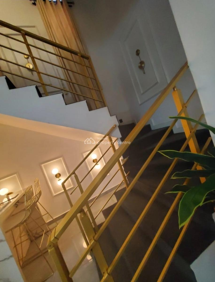Luxury Fully Furnished & Service 5bedroom Duplex with Bq & Pool, Ikate By Bar, Ikate Elegushi, Lekki, Lagos, Semi-detached Duplex for Rent