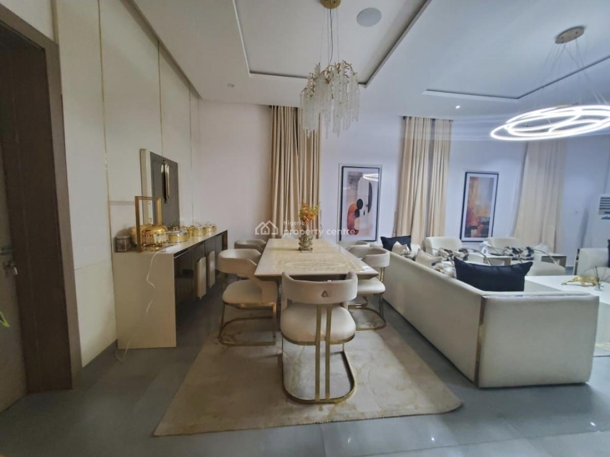 Luxury Fully Furnished & Service 5bedroom Duplex with Bq & Pool, Ikate By Bar, Ikate Elegushi, Lekki, Lagos, Semi-detached Duplex for Rent