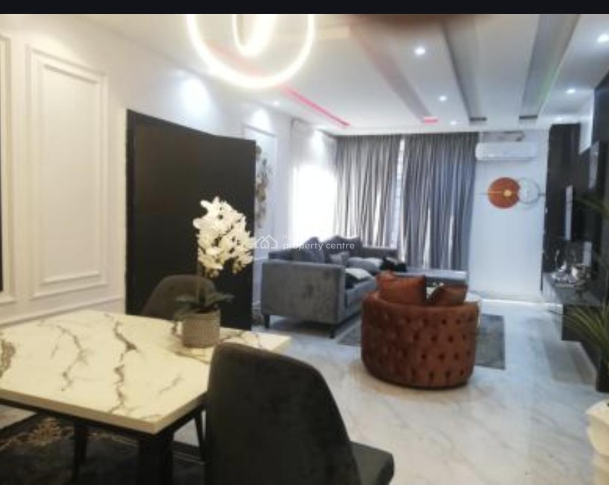 Service & Furnished 2bedroom Apartment, Osapa By Bar, Osapa, Lekki, Lagos, House for Rent