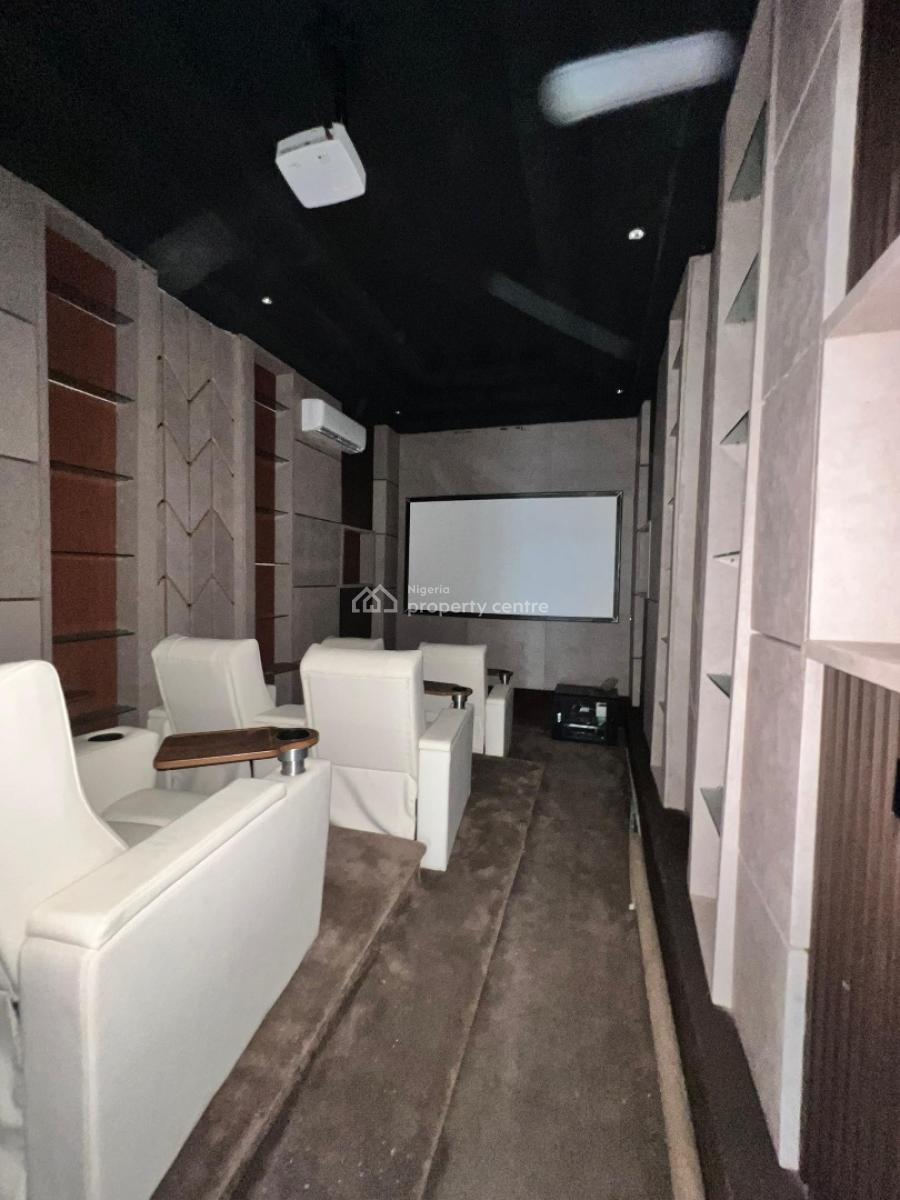 Luxury 5 Bed Duplex with Pool, Elevator, Cinema, Office& Bq, in a Secured Estate, Ikoyi, Lagos, Detached Duplex for Sale