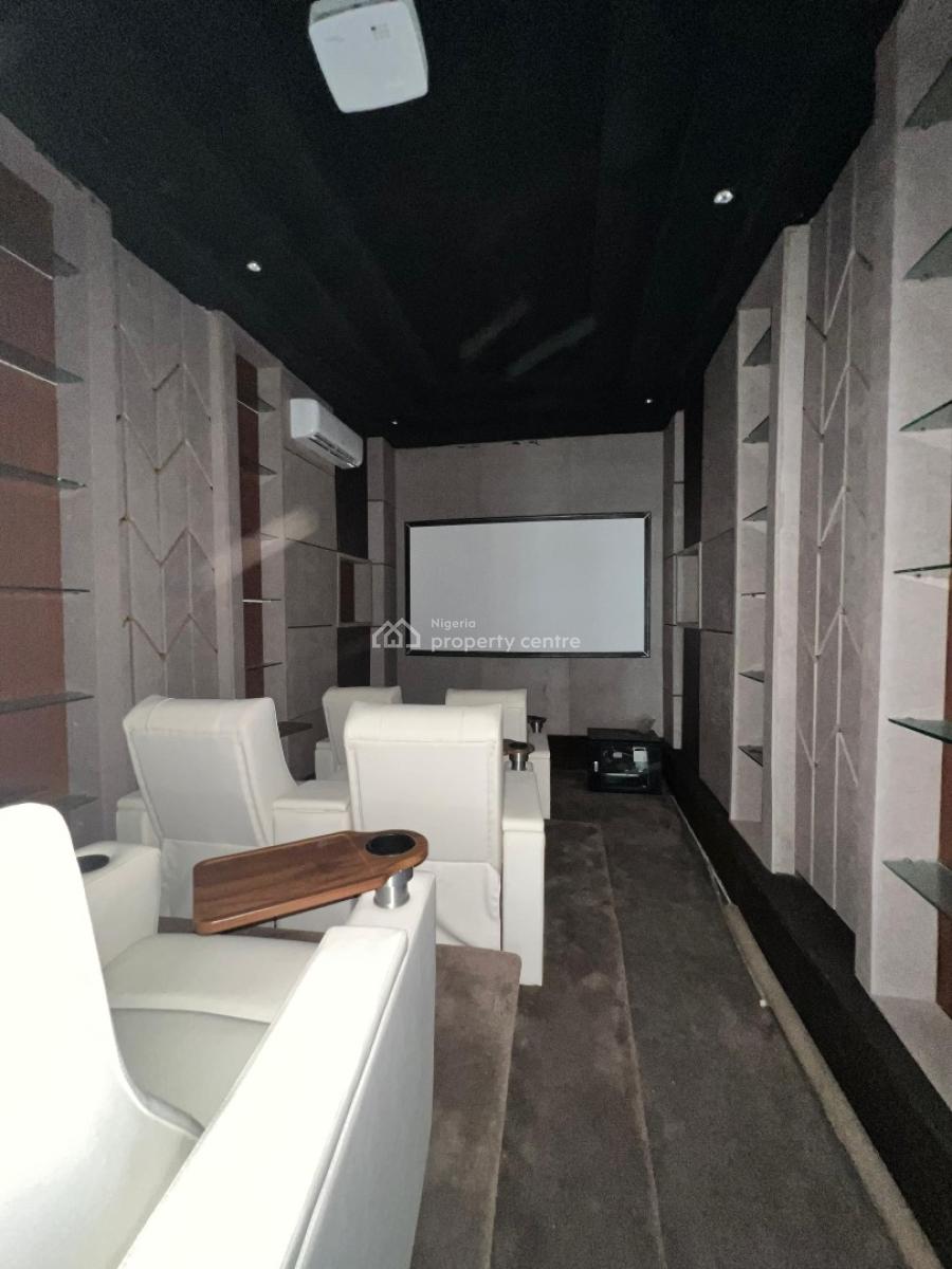 Luxury 5 Bed Duplex with Pool, Elevator, Cinema, Office& Bq, in a Secured Estate, Ikoyi, Lagos, Detached Duplex for Sale