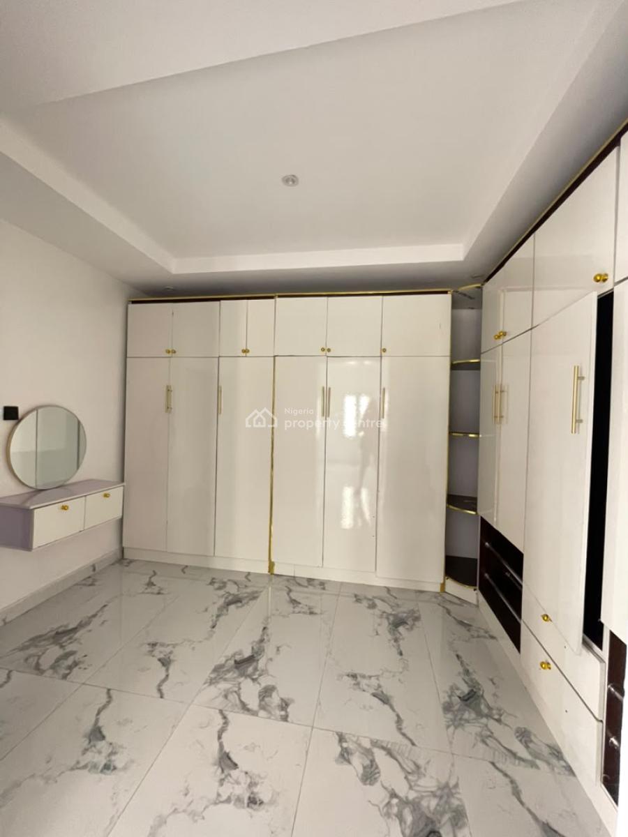 Exquisite 3 Bedroom Terrace Duplex with Bq, Ikate, Lekki, Lagos, Terraced Duplex for Rent
