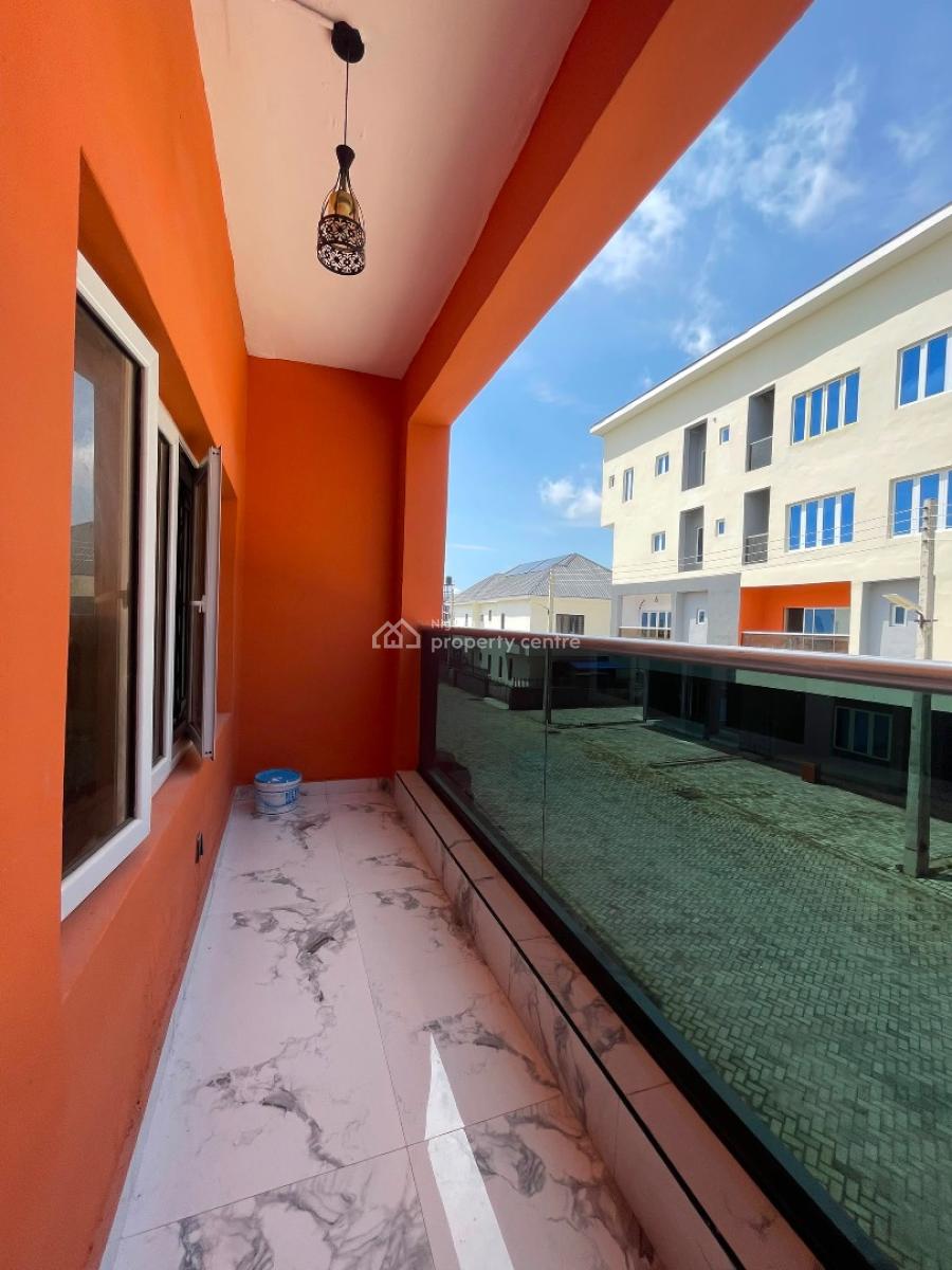 Exquisite 3 Bedroom Terrace Duplex with Bq, Ikate, Lekki, Lagos, Terraced Duplex for Rent