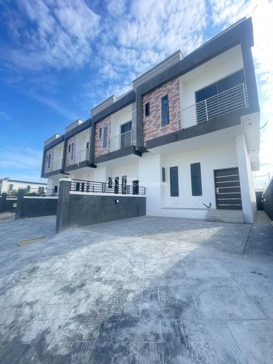 ! Unit Left of a Lovely 2 Bedroom Terrace Duplex with a Room Bq, Abraham Adesanya, Ajah, Lagos, Terraced Duplex for Sale