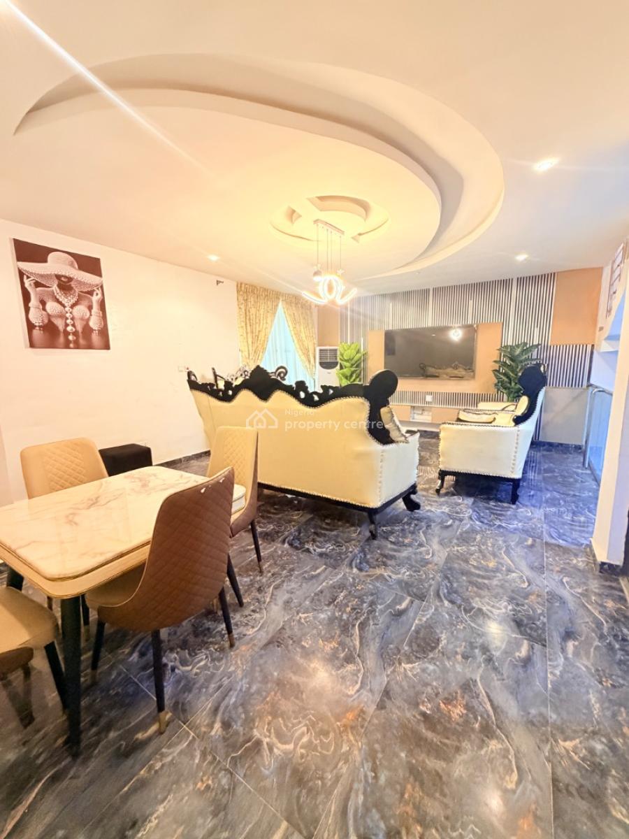 Exquisite Fully  Furnished 3 Bedroom with a Bq, Ikeja Gra, Ikeja, Lagos, Terraced Duplex for Rent