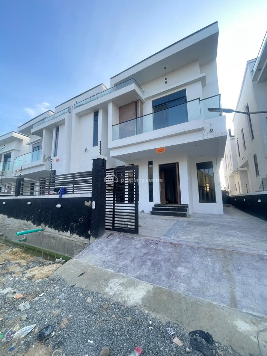 Standard 4 Bedroom Semi Detached Duplex with a Room Bq, Abraham Adesanya, Ajah, Lagos, Semi-detached Duplex for Sale